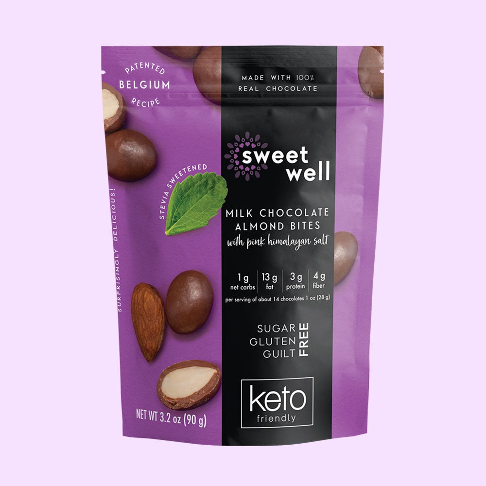 Keto Milk Chocolate Almond Bites 3 Pack