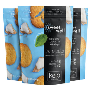 
                  
                    Load image into Gallery viewer, Keto Coconut Cookies 3 Pack
                  
                