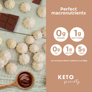 
                  
                    Load image into Gallery viewer, Keto Chocolate Meringue Bites 3 Pack
                  
                