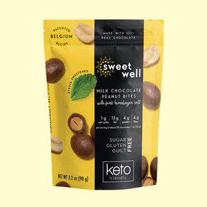 
                  
                    Load image into Gallery viewer, Keto Milk Chocolate Peanut Bites 3 Pack
                  
                